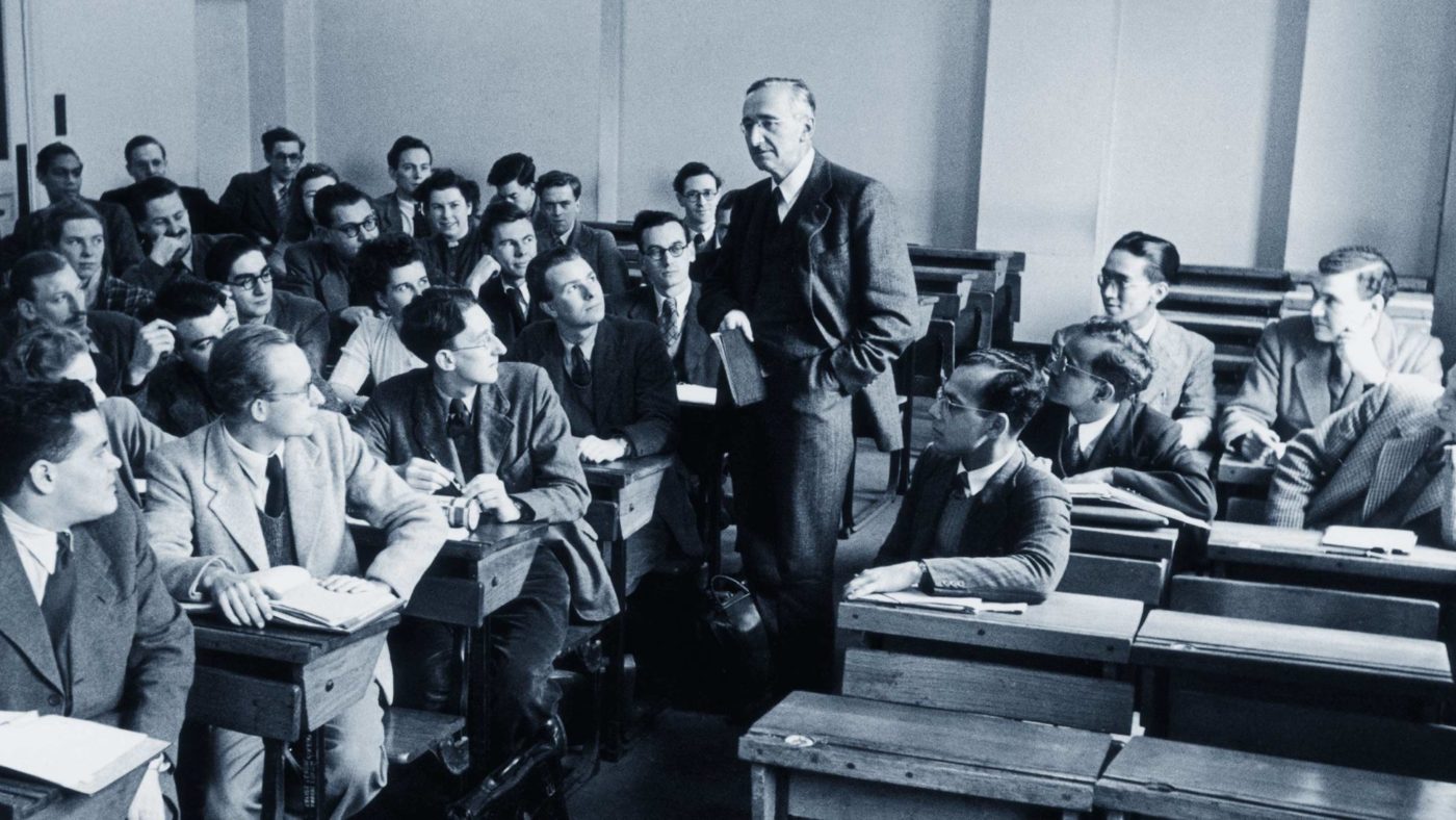 Hayek en la London School of Economics